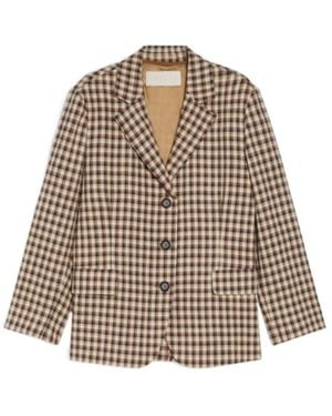 iBlues Basketweave Blazer - Natural