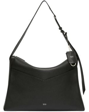 Max Mara Kipperl Zip Shoulder Bag - Black