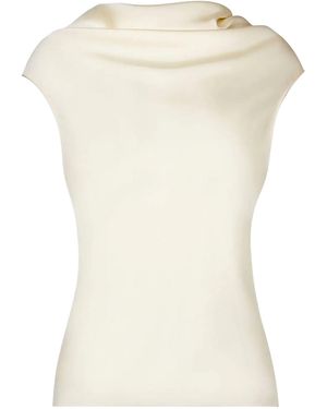Philosophy Di Lorenzo Serafini Sleeveless Draped Top - White