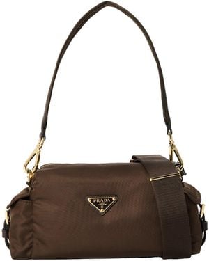 Prada Simple Clutch Bag - Brown