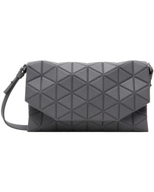 Issey Miyake Matte Tonneau Shoulder Bag - Gray