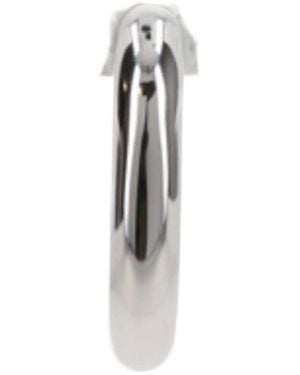 Rabanne Xl Link Hoop Earrings - White