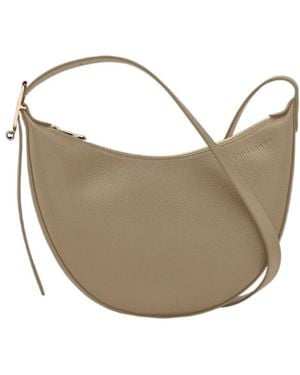 Longchamp Le Foulonne S Crossbody Bag - Natural