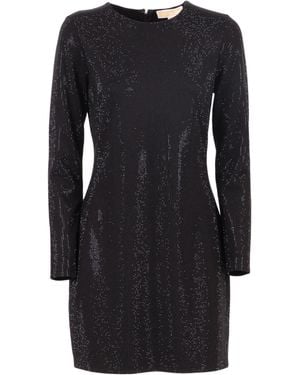 MICHAEL Michael Kors Long Sleeve Dress - Black