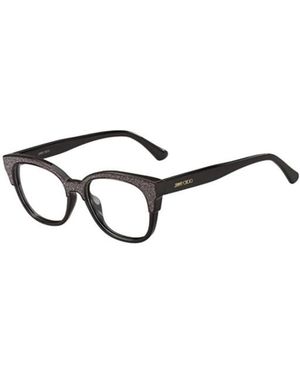 Jimmy Choo Eyewear Cat-Eye Frame Glasses - Metallic