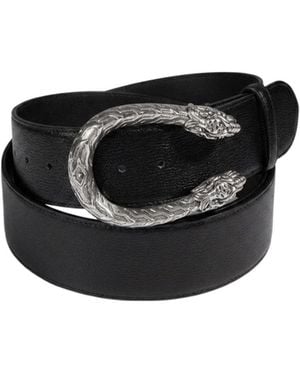 Gucci Dionysus Wide Belt - Black