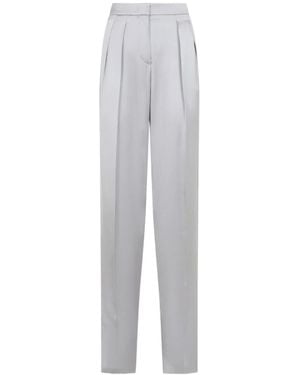 Giorgio Armani Silk Pants - White