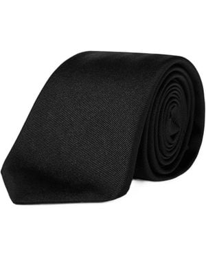 BOSS Silk Twill Tie - Black