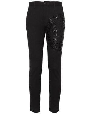 Moschino Logo Casual Trousers - Black