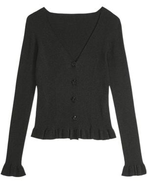 Cecilie Bahnsen Cassia Cardigan - Black