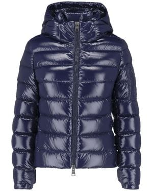 Herno Hooded Quilted Down Jacket - Blue