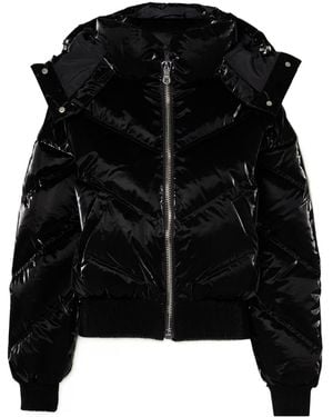 CORDOVA The Niseko Hooded Quilted Down Ski Jacket - Black