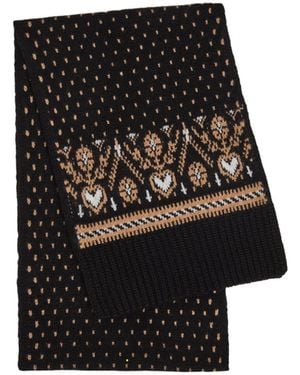 KHAITE Cashmere Scarf - Black