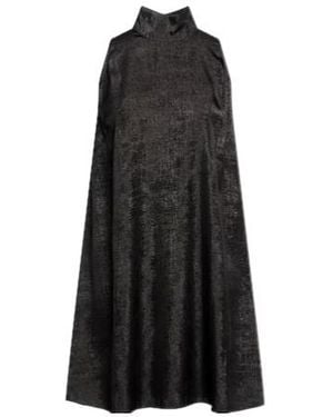 MAX&Co. Sleeveless Flared Dress - Black