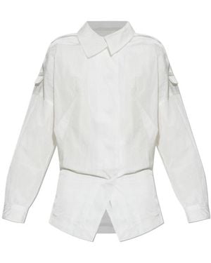 IRO Long-Sleeved Casual Jacket - White
