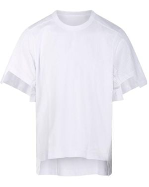 Comme des Garçons Comme Des Garçons Shirt Layered Sleeve T-Shirt - White