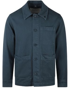 Closed Worker Jacket - Blue