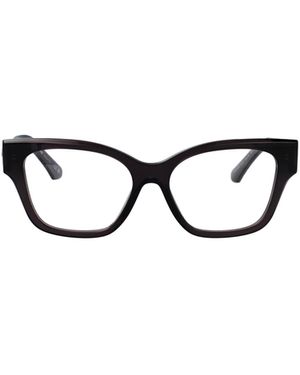 Burberry Eyewear Cat-Eye Glasses - White