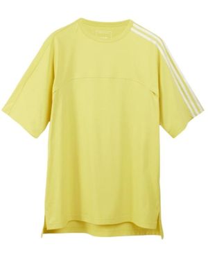Y-3 Three-Stripe Short-Sleeved T-Shirt - Yellow