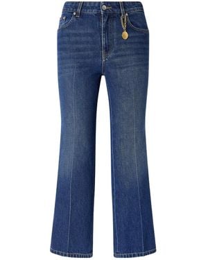 Stella McCartney Mid-Rise Flared Jeans - Blue