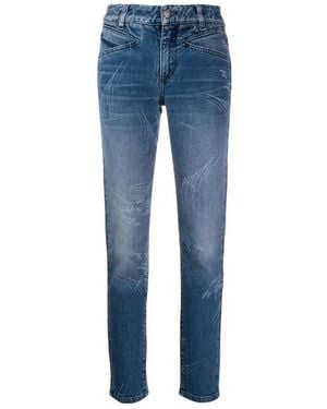 Givenchy Logo Detail Jeans - Blue