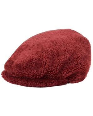 Brunello Cucinelli Shearling Beret - Red