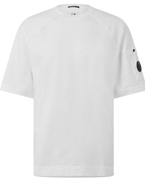 C.P. Company Solid Colour T-Shirt - White