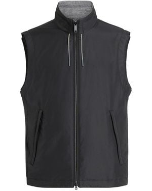 ZEGNA Reversible Brezza Vest - Black