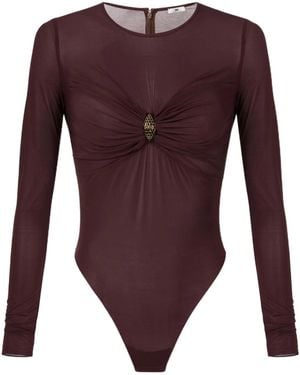 Elisabetta Franchi Bodysuit - Purple