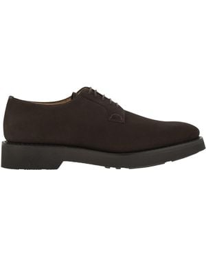 Church's Almond-Toe Lace-Up Derby Shoes - Brown