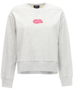 A.P.C. Sibylle Sweatshirt - White