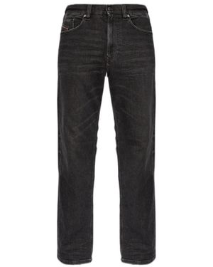 DIESEL D-Reel-Bw Faded-Effect Jeans - Black