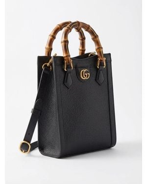 Gucci Mini Diana Tote Bag - Black