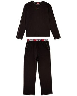 DIESEL Nolan D Core Pajama Set - Black