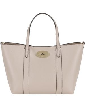 Mulberry Bayswater Tote Bag - White