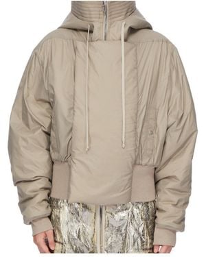 Rick Owens Alice Parka Jacket - Grey