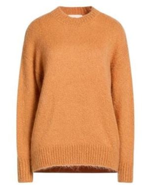 Isabel Marant Round Neck Knitted Sweater - Orange