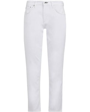 Rag & Bone Straight-Leg Jeans - White