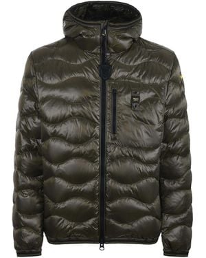 Blauer Usa Blauer Hooded Puffer Jacket - Green