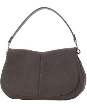 Gianni Chiarini Helena Round Shoulder Bag - Grey