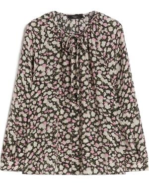 Weekend by Maxmara Printed Silk Shirt - Multicolour