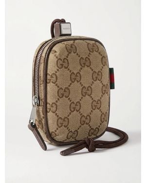 Gucci Gg Mini Bag - Brown