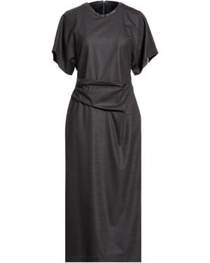 Brunello Cucinelli Slim-Fit Dress - Black