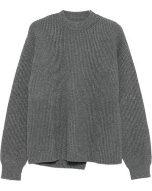 Jil Sander Crew-Neck Jumper - Grey