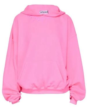 OTTOLINGER Embroidered Cotton Hoodie - Pink
