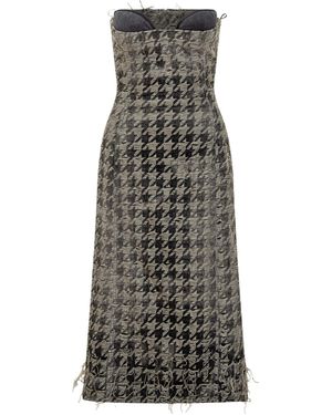DIESEL De-Oliva-Fsh Sleeveless Dress - Gray
