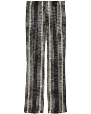 Missoni Open-Knit Beach Pants - Gray
