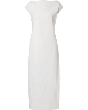 KHAITE Ayame Backless Dress - White