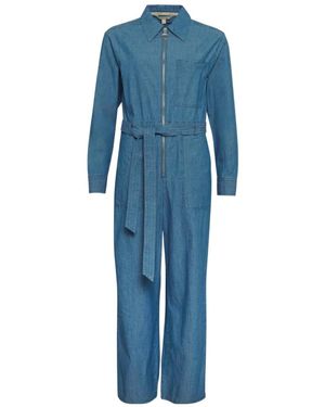 Barbour Emmie Denim Jumpsuit - Blue