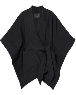 Wardrobe NYC Belted Cape - Blue